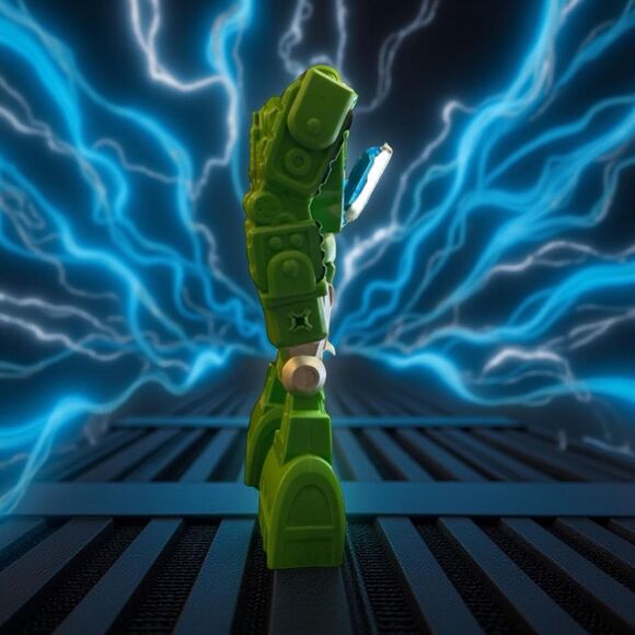 Transformers Playskool Heroes Rescue Bots Energize Boulder Construction Bot 11” - Picture 2 of 7